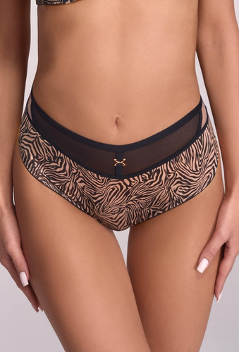 Mutandine Ava 2193 Tiger - sensuale motivo a tigre e bordo in pizzo