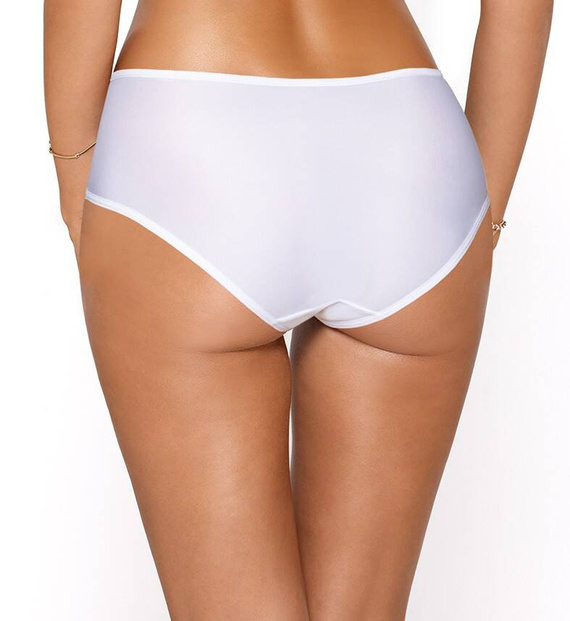 Mutandine a vita alta Paripari di Cynthia Donna - bianco