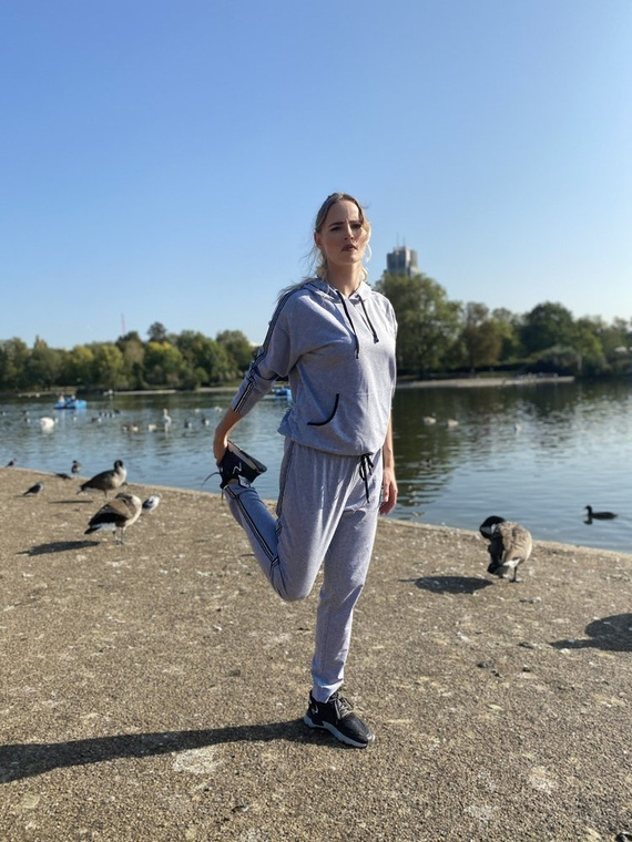 459 Tuta da ginnastica Nice Forex donna - melange chiaro