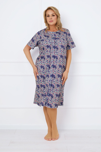 Camicia da notte Bonaria, manica corta Moda italiana - stampa