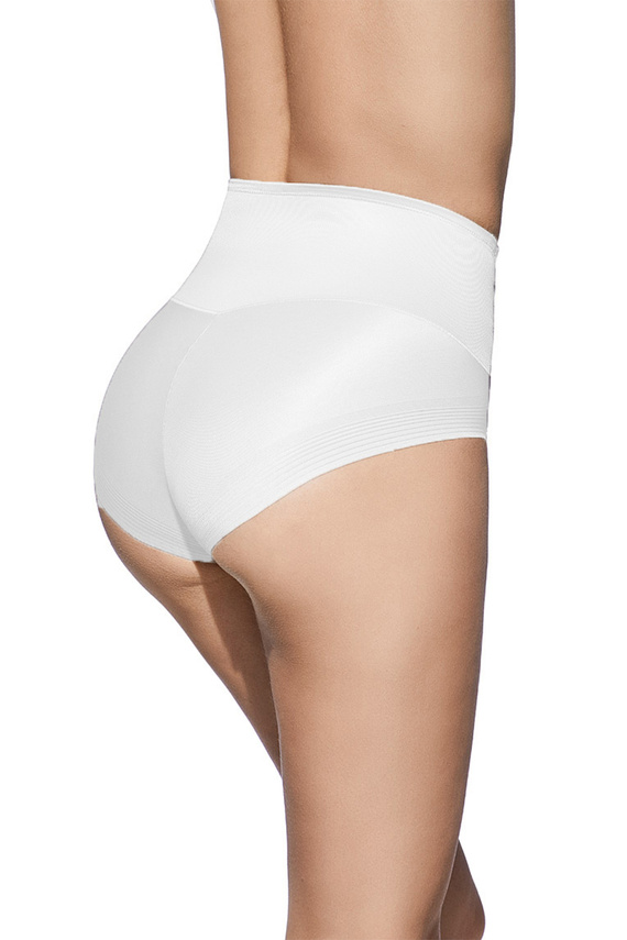 Figi modellanti Selene Control 901 bianche a vita alta, modellanti