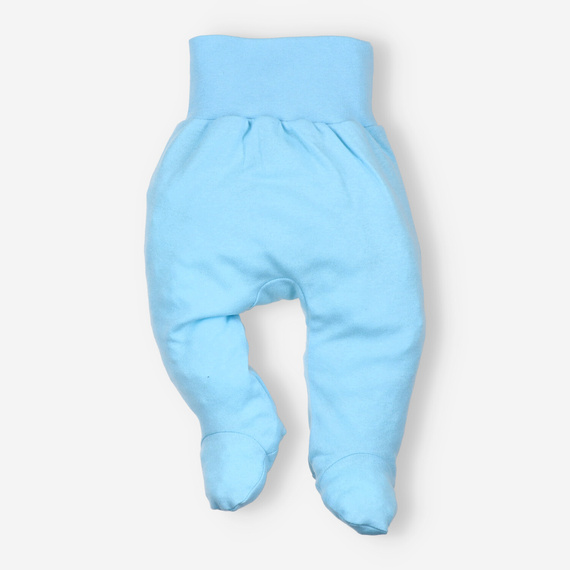 NINI ABN-3963/TUR Pantaloni neonato in 100% cotone organico blu