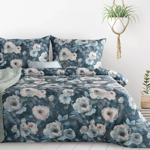 Biancheria letto Kira Design 91 floreale reversibile morbida con zip