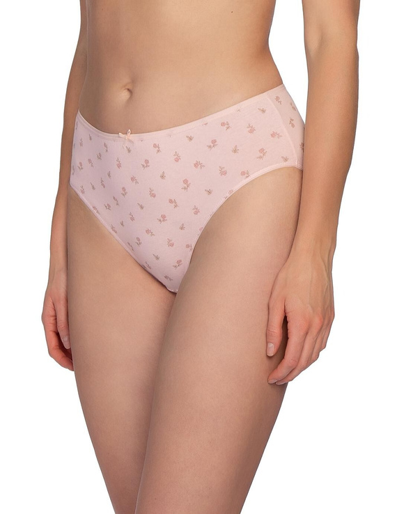 Figi L-122 BI-71 Lama Slip Bikini in Cotone 3-Pack Comfort Floreale