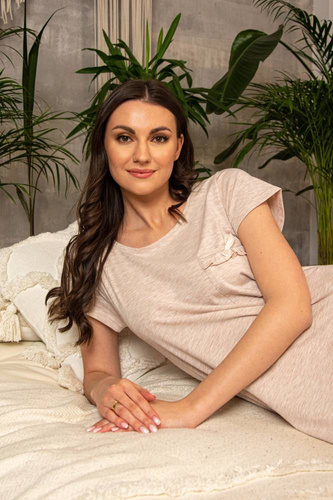 677 Camicia da notte Mariposa II Forex - beige melange