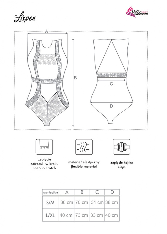 Lixpen LC 90612 Corpo donna LivCo Corsetti Moda