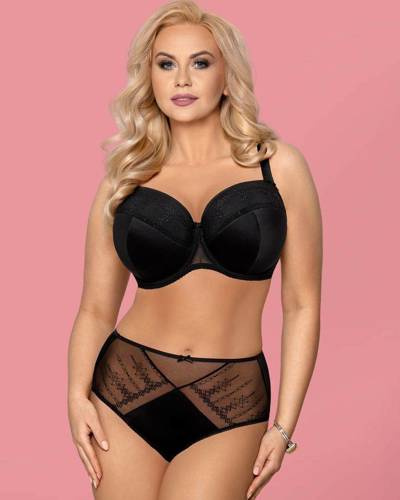 VB-430 Reggiseno imbottito Vena nero