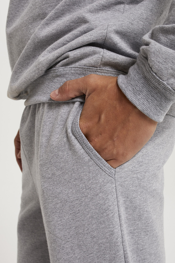 Set tuta Leader lunga. manica, lunghezza. pantaloni Moda Italiana - melange