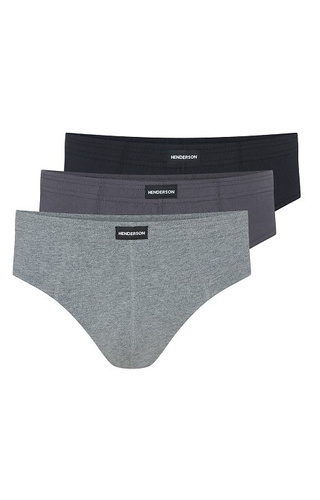 1446 K672 Slip Henderson da uomo in cotone, 3 pezzi per scatola