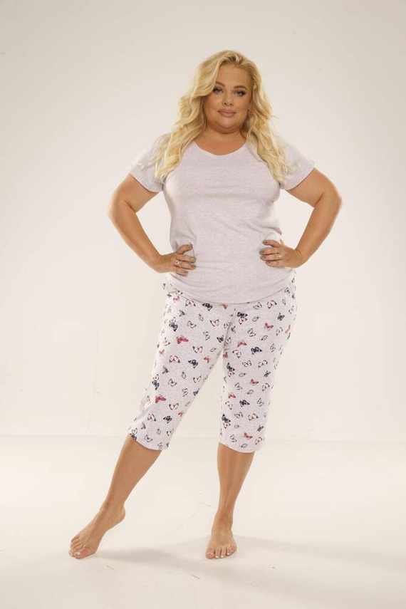 483 Pigiama donna Mariposa Forex - beige melange