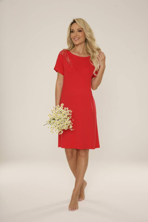 737 Camicia da notte Velar Forex - rosso