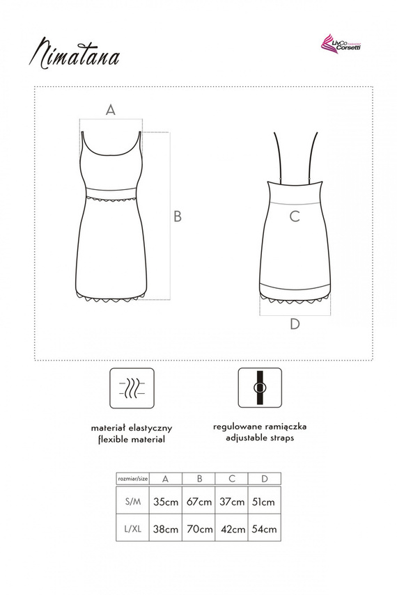 Nimatana LC 90498 Camicia donna LivCo Corsetti Moda