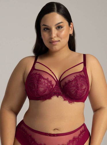 2150 Maxi reggiseno morbido Ava -chianti