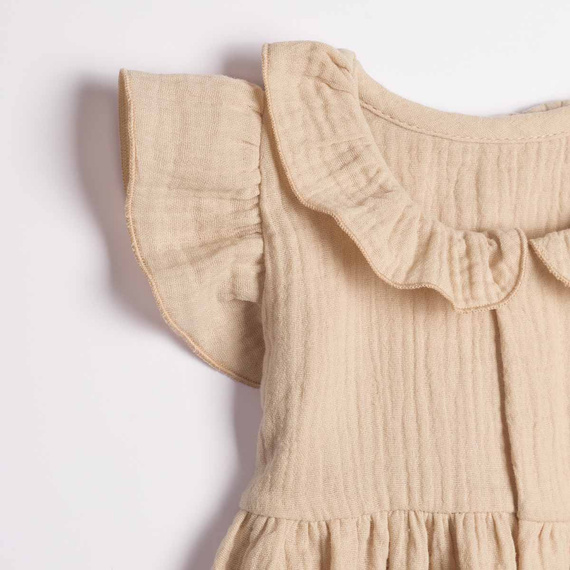 Nicol 224247 Abito in Mussola per Bambina 100% Cotone per l'Estate