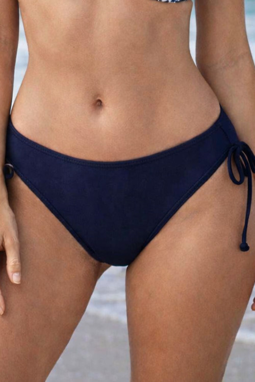 Slip bikini con lacci Blue Panther I 20007 Mediolano blu