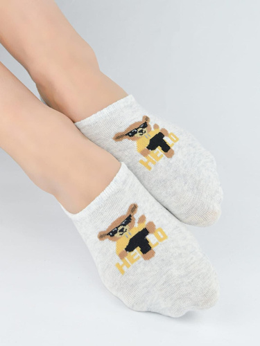 Calzini ballerina donna ST098 Noviti cotone invisibili silicone comfort