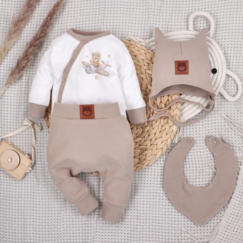 ABK-0045 Set bambino Sky Journey in cotone biologico Nini