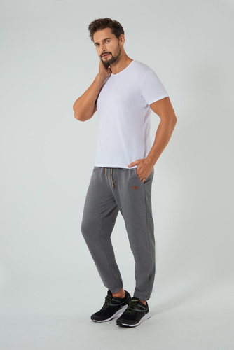 Leader Pantaloni lunghi da uomo Moda italiana - melange medio