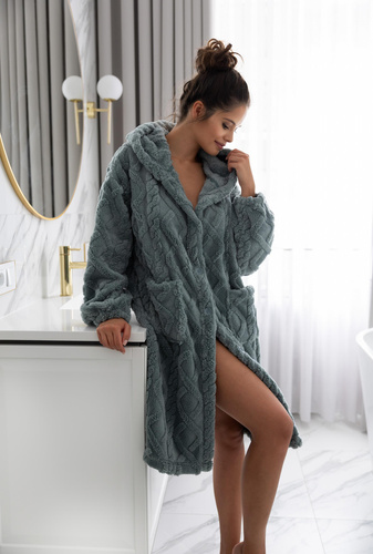 Grethen Sensis vestaglia da donna - kaki