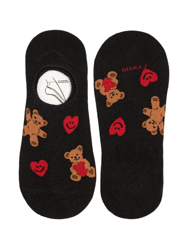 CDB200-140 Ballerine da donna Moraj - Ballerine comode con tacco in silicone e cuciture piatte