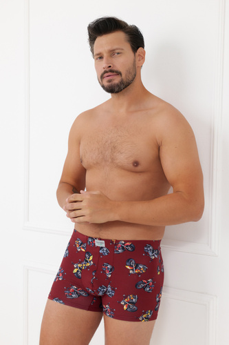 Boxer uomo Touringo Italian Fashion cotone elastan aderenti