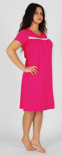 441 Camicia da notte Juliette Forex - pois lampone