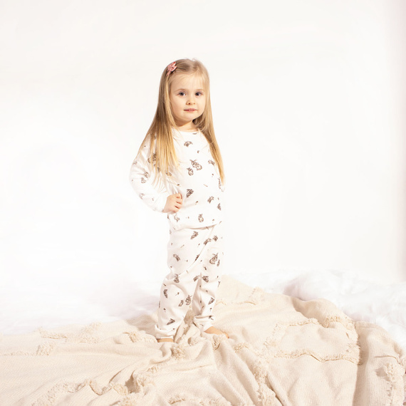 221036 Nicol Pigiama Bambina Due Pezzi 100% Cotone