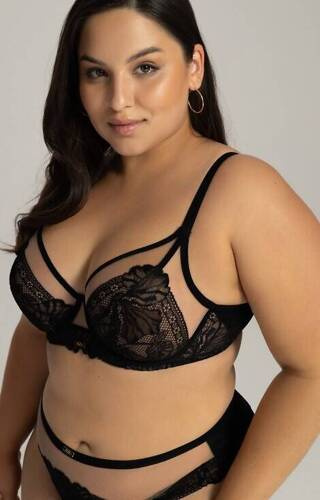 2146 Reggiseno Ava soft bralette - nero