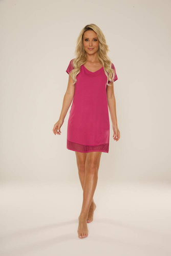 767 Camicia da notte Carmel De Lafense - fucsia