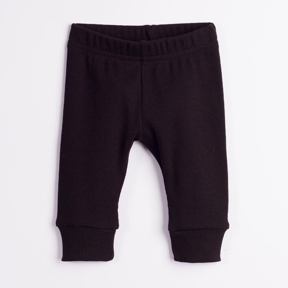228023 Nicol FARMA Pantaloni neonato neri a coste elasticizzati