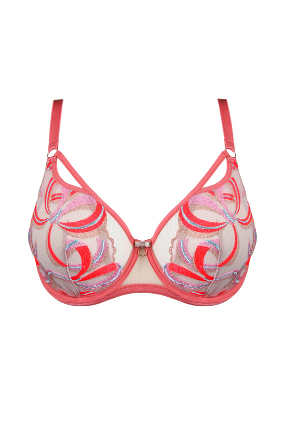 19228 Sunset Soft - Reggiseno in pizzo morbido, elegante, confortevole Mediolano