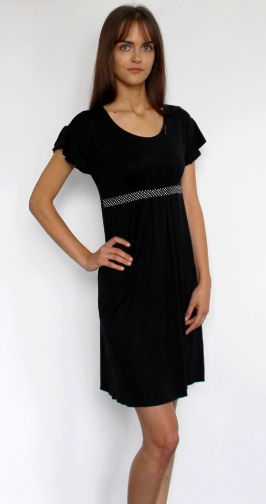 419 Camicia da notte Julie Forex - nero