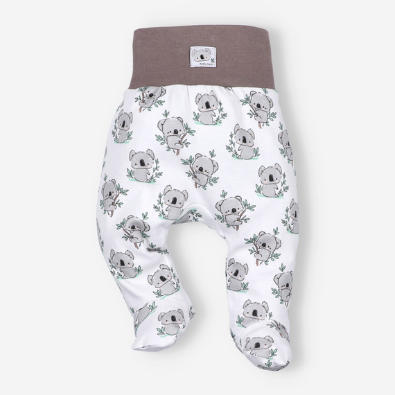 ABN-5210 Pantaloni corti neonato Nini Sweet Koala 100% cotone organico