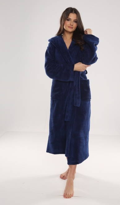 807 Luna II Vestaglia lunga da donna Forex - Blu navy