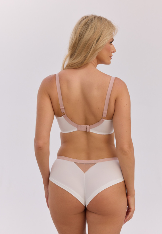 Gaia 1353 GFB Yesenia brasiliana ecru moka slip donna in pizzo