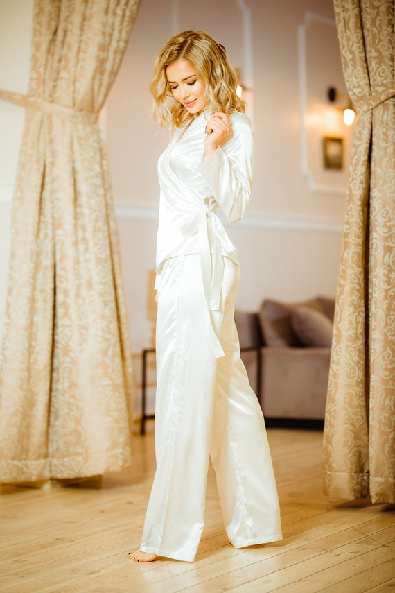 Rawa Set pigiama donna Kalimo - ecrù