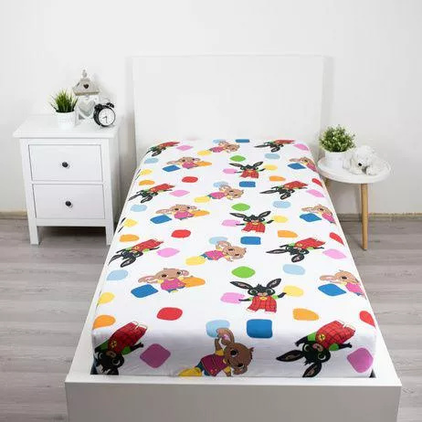 Lenzuolo con angoli 90x200 Bing Coniglietto cotone Jerry Fabrics