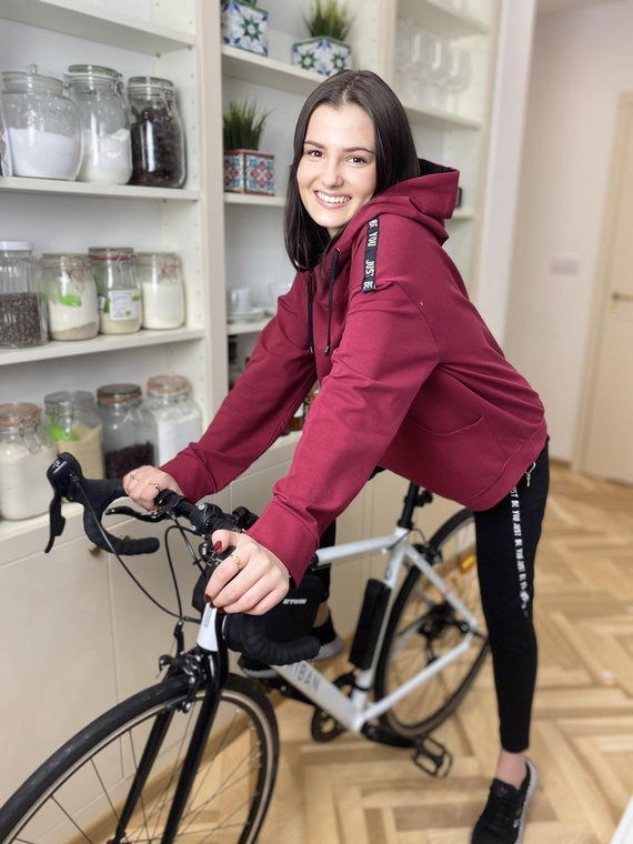 496 Tuta da ginnastica Just Forex donna - marrone