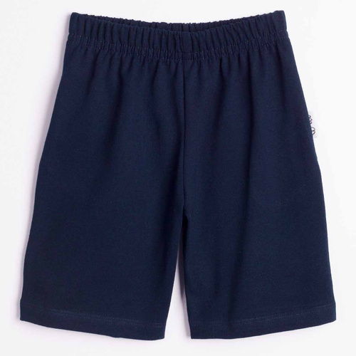163891 Nicol Shorts da Bambino in Cotone Blu Navy con Tasche