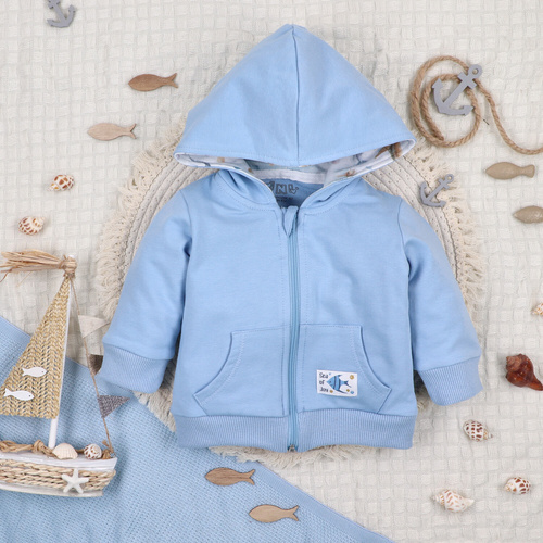 ABN-5459 Felpa per bambini Sea Of Joy Nini - cotone organico, taglio comodo