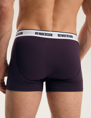 Bokserki męskie Henderson 45476 Free 2-pak in cotone con elastico largo e logo