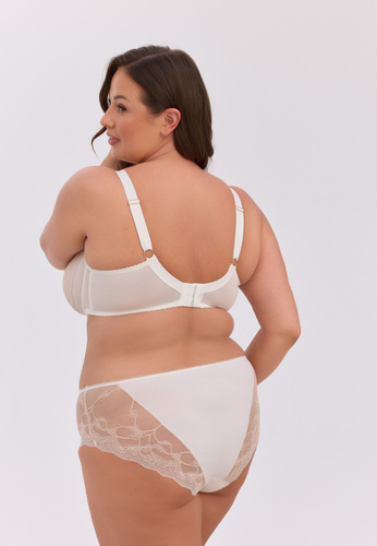 Reggiseno Soft Gaia 1361 Celina MAXI Ecru Beige S9MX per Taglie Grandi