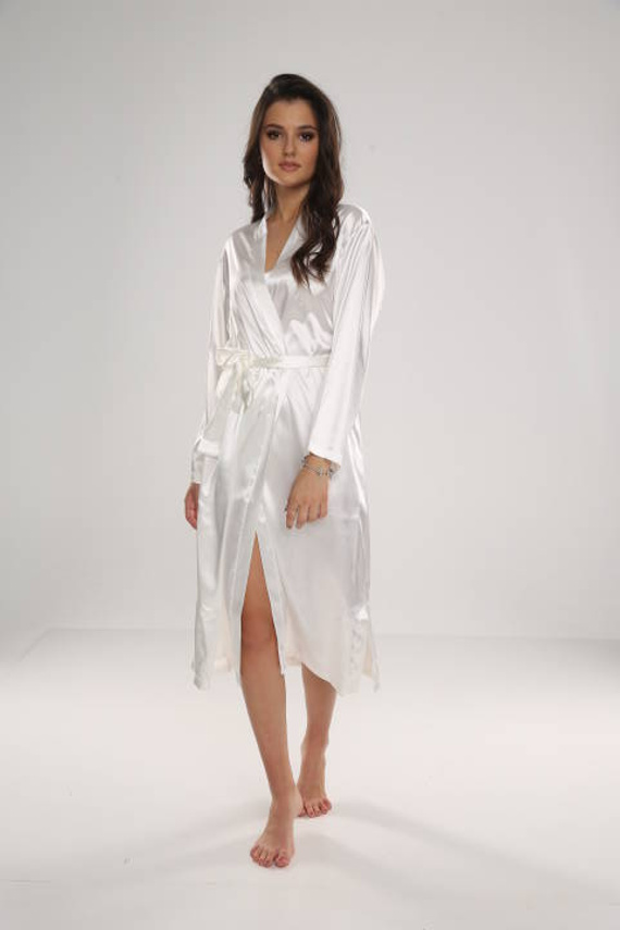 798 Vestaglia classica da donna Forex - perla