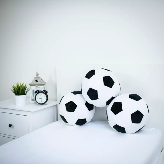 Cuscino palla da calcio 3D Jerry Fabrics 30 cm morbido da calcio JF24