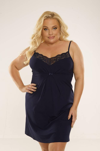 995 Camicia da notte Chantal - blu navy