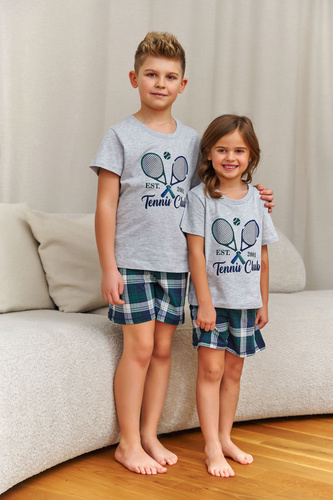 Pigiama bambino Doctor Nap 7402 Tennis cotone