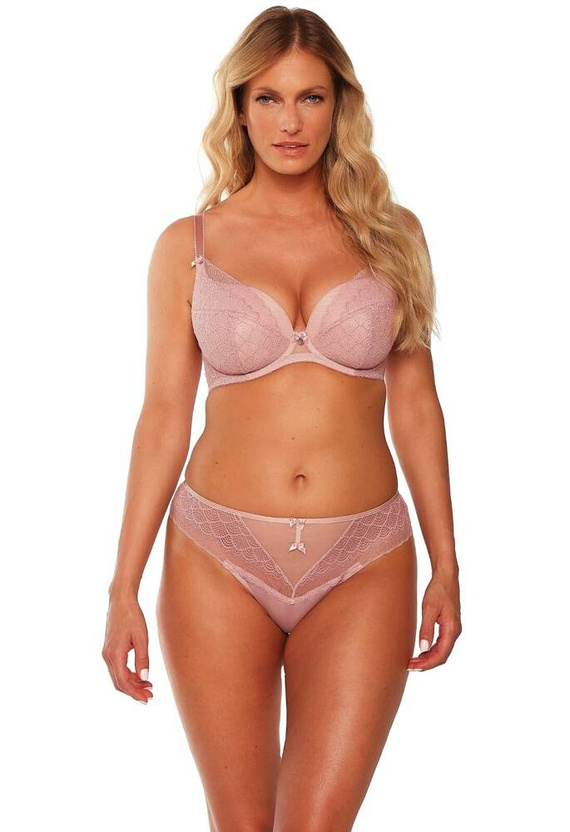 BS 1236 Reggiseno rigido a coppa intera Debora di Gaia - Rosa