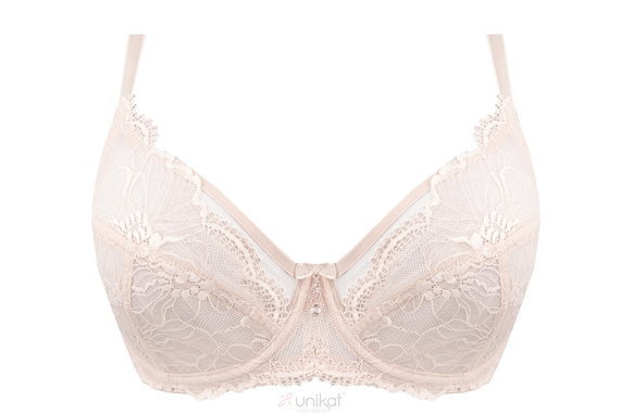 Reggiseno Belem Soft beige Unikat morbido pizzo sostegno naturale