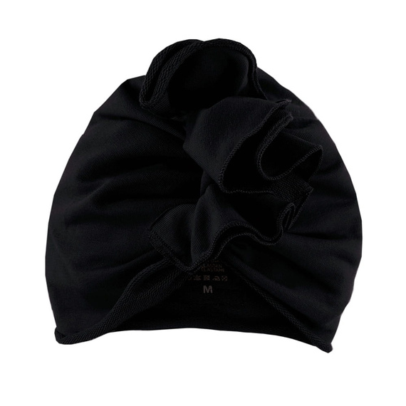 Simply Comfy turbante nero 100% cotone Eevi