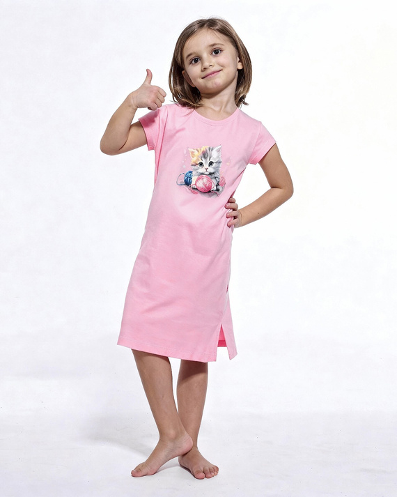 Cornette camicia da notte bambina 493/116 494/116 Hug Me 100% cotone